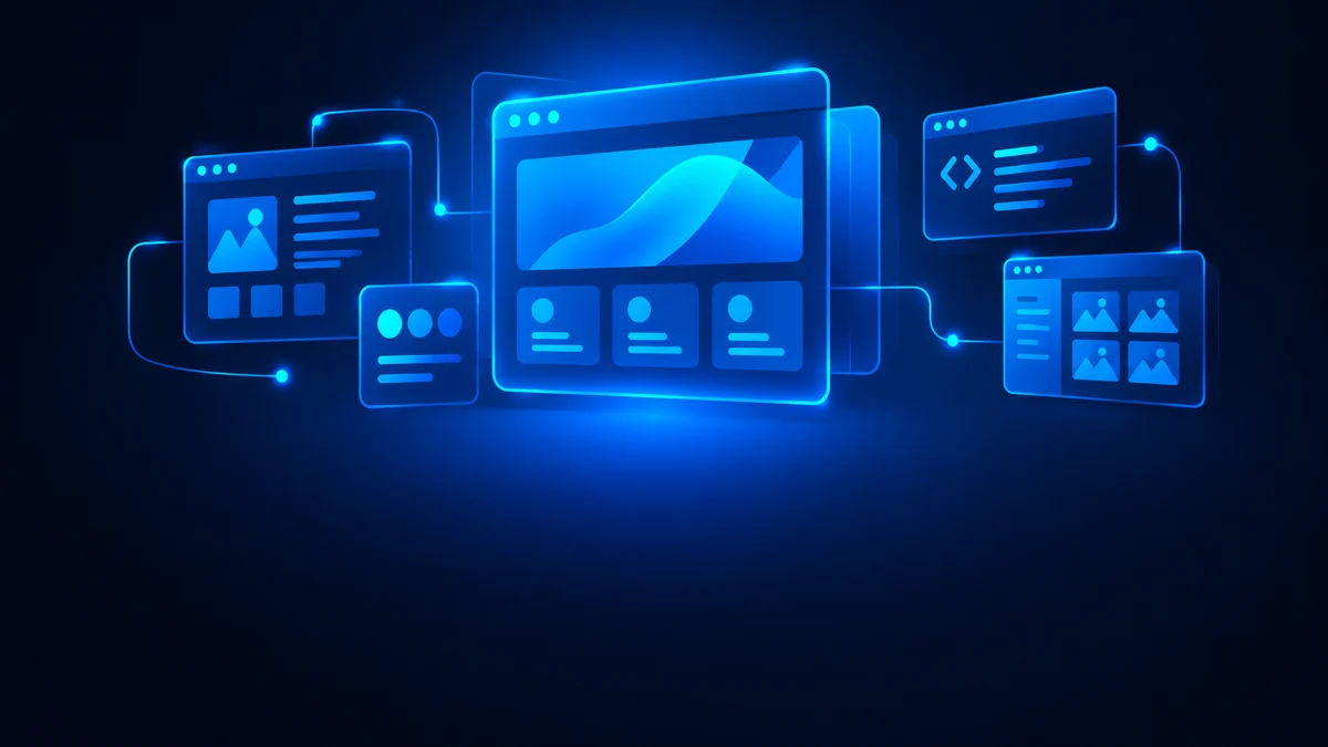 Professional web design Dubai – responsive website interface layouts built by FiveOcean Computers